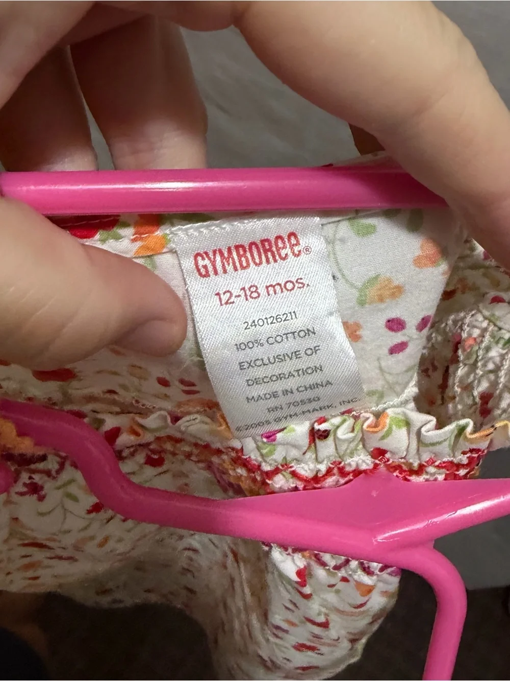 4/$20 Gymboree sundress 12-18 month